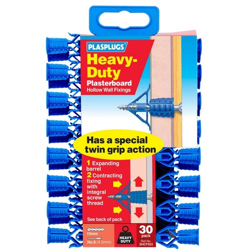 Plasterboard fixings - x,