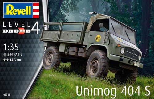 Revell unimog 404 - revell, s