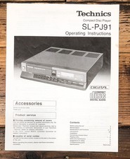 Technics SL-PJ91 CD Player