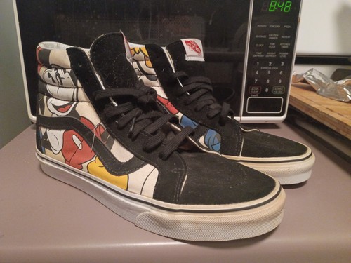 Disney vans skateboard - disney, shoes
