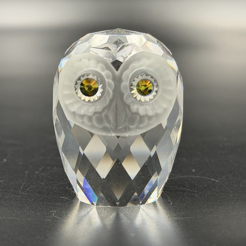 Swarovski crystal owl - crystal,