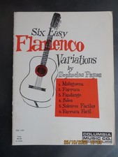 Six easy Flamenco variations Sophocles Papas sheet music