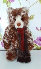 Charlie Bears MINCE PIE WITH TAGS,RTD/SOLD OUT,2016 QVC EXCLUSIVE,46 CM/18" TALL