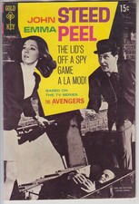 JOHN STEED & EMMA PEEL  THE AVENGERS # 1  -FN  GOLD KEY  CENTS  1968