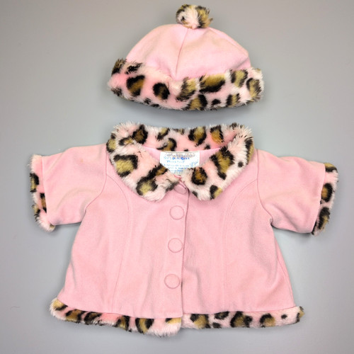 Build bear pink leopard - build,