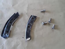 1998 ROVER MGF MG TF 1.6 1.8 VVC PAIR OF CHROME BOOT FINISHERS & FIXINGS