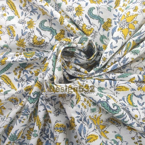Indian block printed multi - block,
