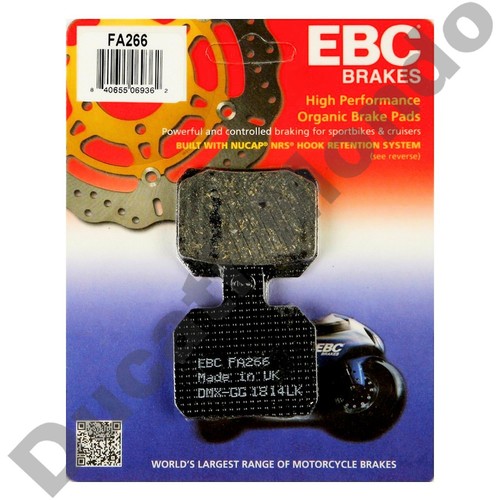 Ebc fa266 rear brake - brake, pads