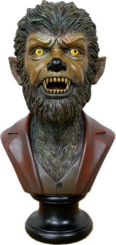 Resin werewolf bust gothic - werewolf,