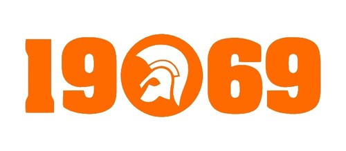 Trojan 1969 stickers - , pair