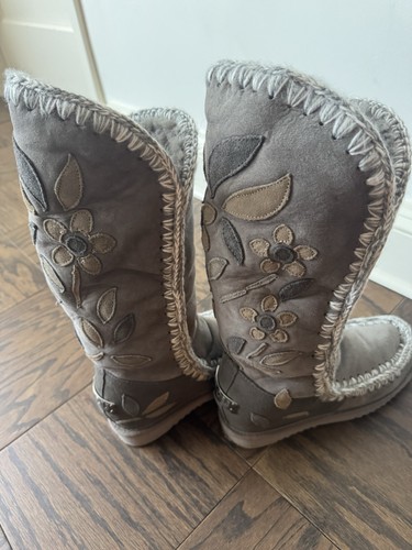 Mou floral embroidered - mou,