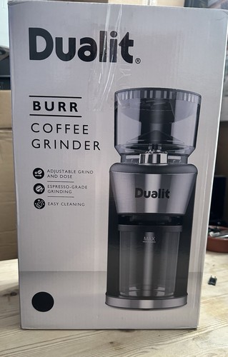 Dualit burr coffee grinder - coffee,