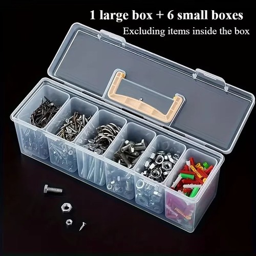 7pcs tool parts storage - 1/7pcs, box