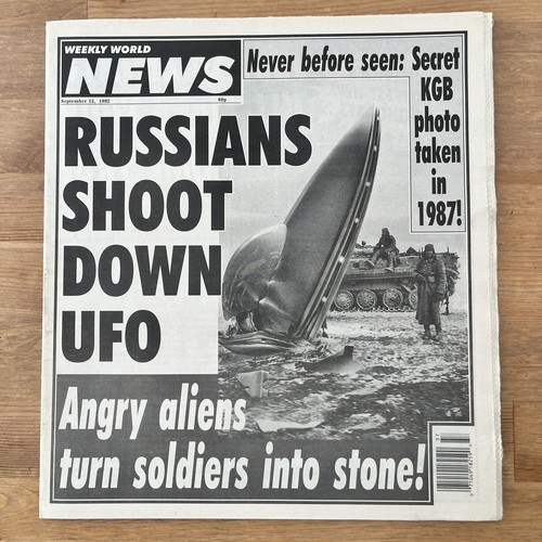 Weekly world news september - weekly,