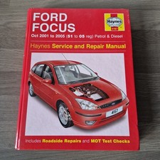 Ford Focus Petrol & Diesel (Oct 01 - 05) Haynes Service & Repair Manual