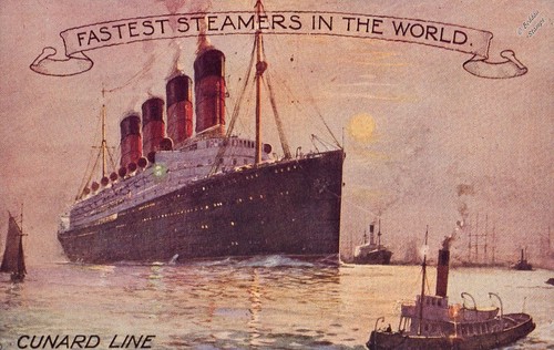 Cunard line mauretania - line,