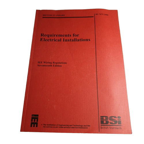 Iee wiring regulations 17th - iee,