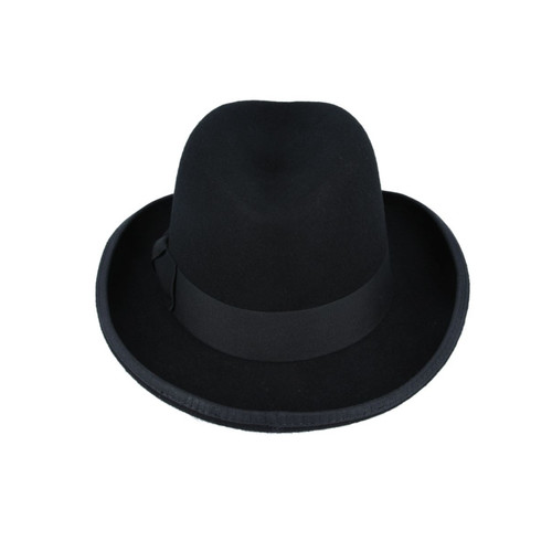 Men black homburg - black,