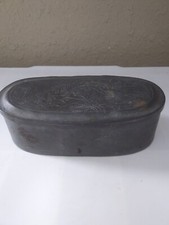 VTG PEWTER TOBACCO/SNUFF