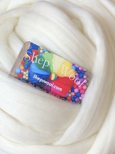 Wool Roving Fiber, 1lb