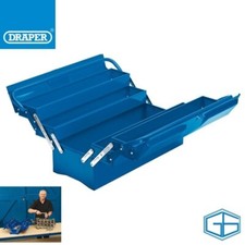 DRAPER 495MM EXTRA LONG FOUR TRAY CANTILEVER TOOL BOX, 86671 - EX DISPLAY