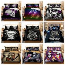 Skull Gothic Dragon Duvet
