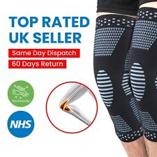 Copper Knee Support Compression Sleeve Brace Patella Arthritis Pain Relief Gym