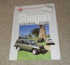 Mitsubishi Shogun Brochure