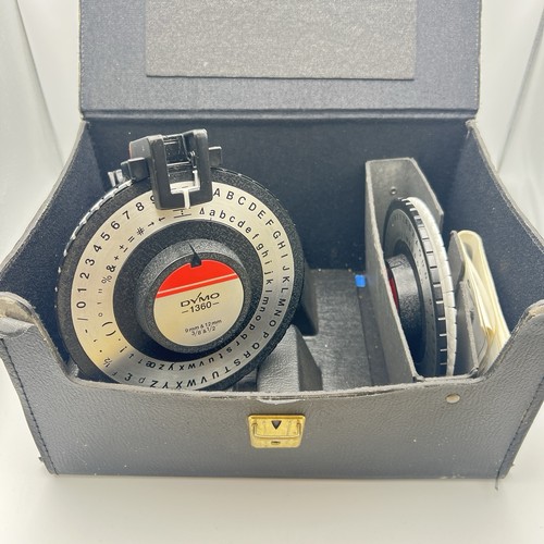 Vintage dymo 1360 tapewriter - vintage,