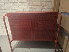 Nikkeby Ikea Red Metal Chest