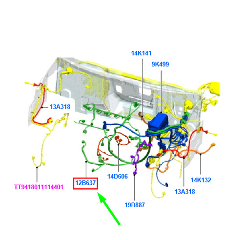 Ford transit mk3 engine wiring - transit,