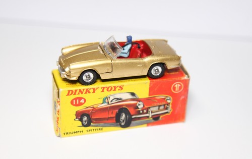 Dinky 114 triumph spitfire - dinky,