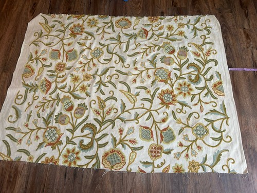Vintage kashmiri crewel - kashmiri,