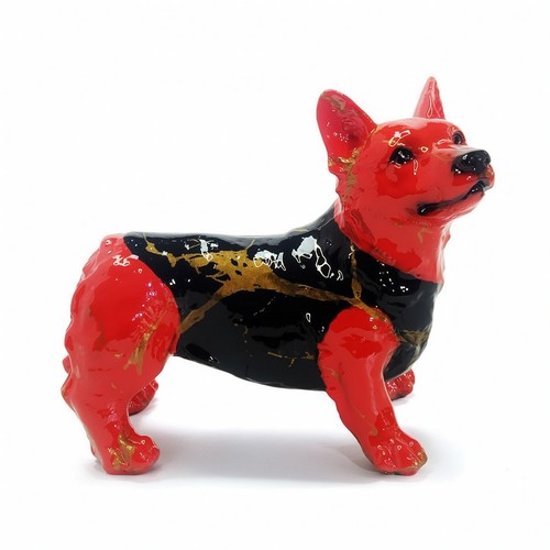 English bulldog figure - bulldog, statue