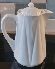Vintage Shelley Dainty White Coffee Pot. Excellent Condition