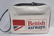 British Airways Carry Bag Retro Airline Shoulder Tote Logo Design