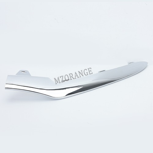 Left chrome front bumper lower - bumper,