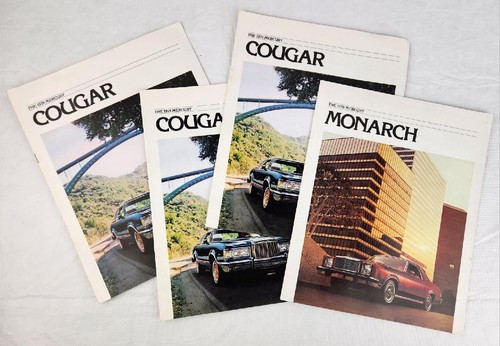 Lot 1978 mercury cougar - of, &