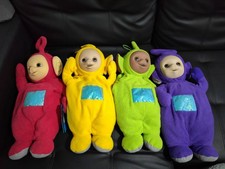Teletubbies 1996  Hot Water bottle And Pyjama Case Po/La La/ Dipsy/ Tinkie Winky