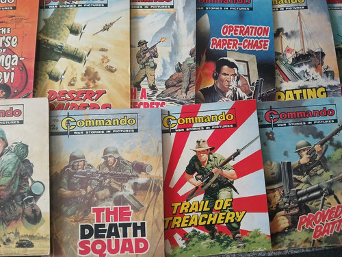 Commando comics job - commando,