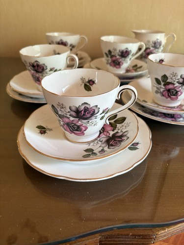 Salisbury bone china tea set - bone,