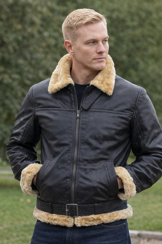 Raf aviator shearling - raf,
