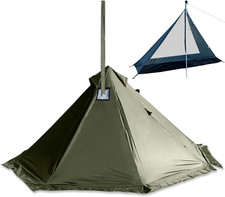 Camping Hot Tent with Wood