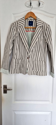 Next grey white striped - grey,