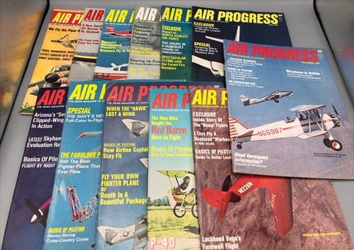 1968 air progress aviation - air,