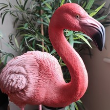 Large Pink Flamingo Ornament