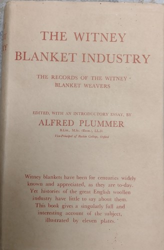 The witney blanket industry - witney,