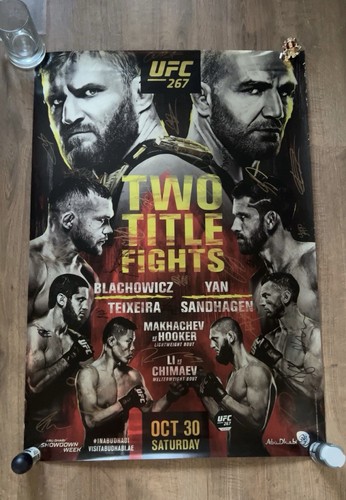 Ufc 267 sbc signed - sbc, event