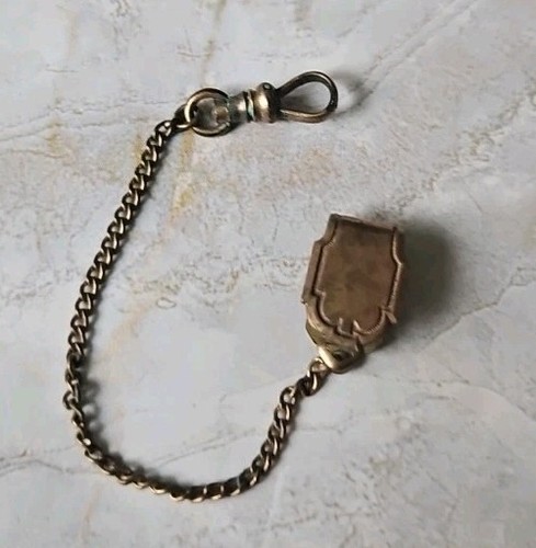 Antique edwardian watch - watch, chain