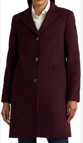 250 reefer wool blend coat - $250,